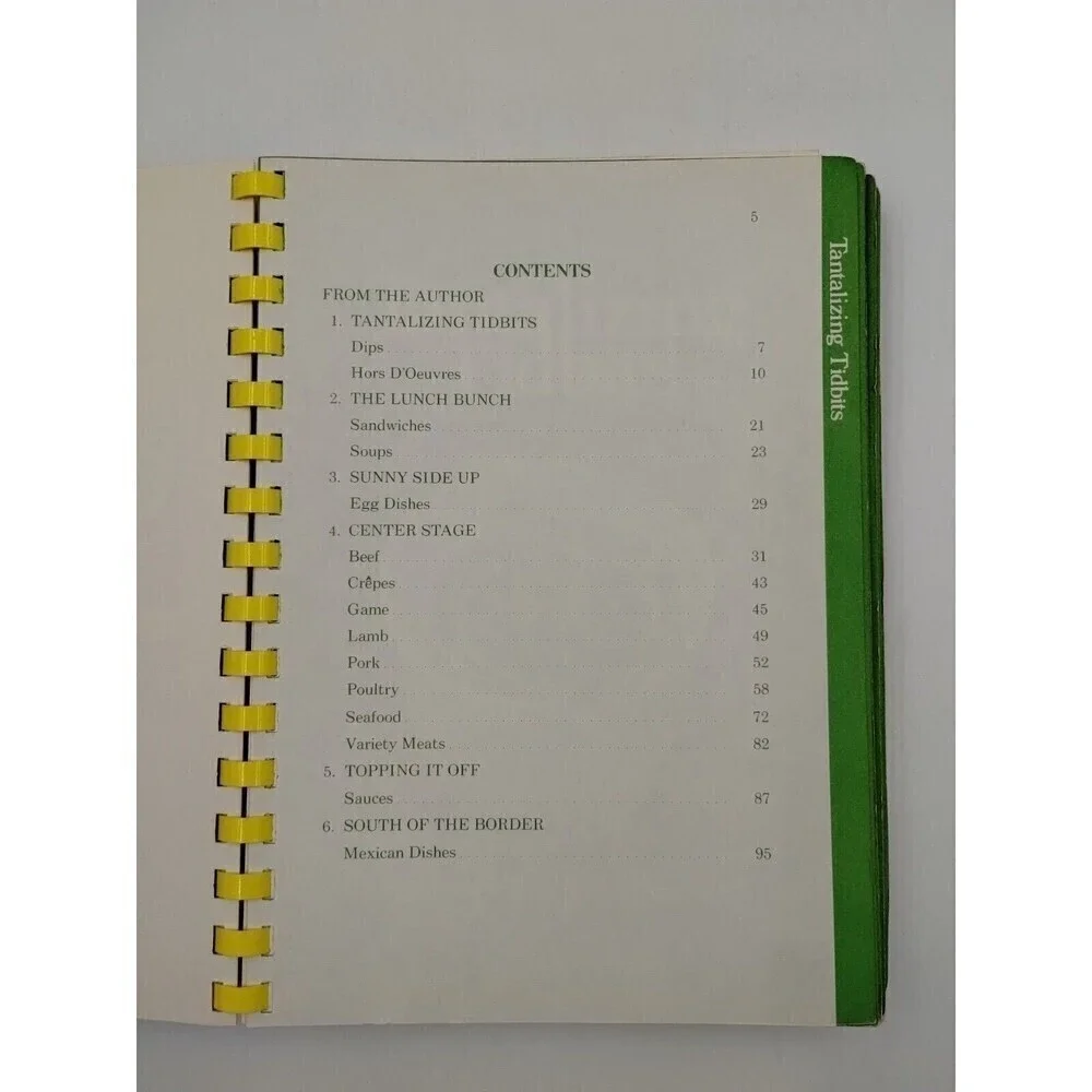 Creme Of The Crop 20 Years Of Favorite Recipes (Spiral,  1979) Cookbook By Jane